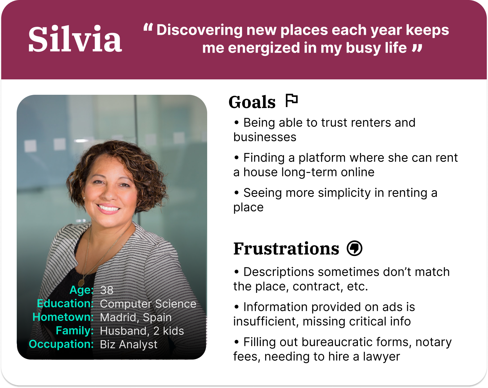 Silvia Persona graphic