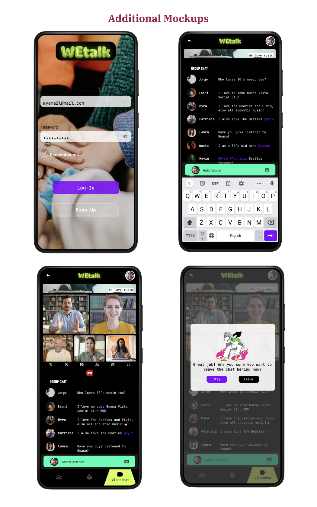 Additional Mockups app