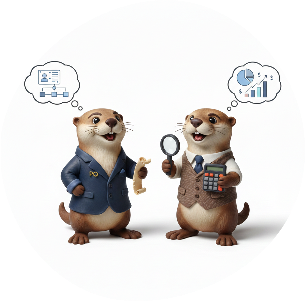 Dual role: Product Owner and Business Analyst